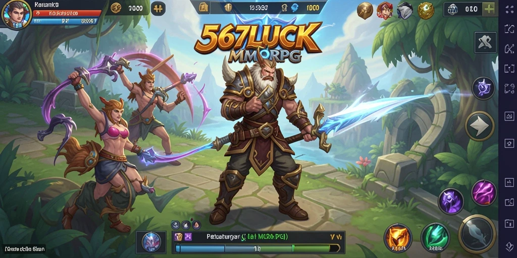 Gameplay menarik di dunia fantasi 567LUCK yang seru.