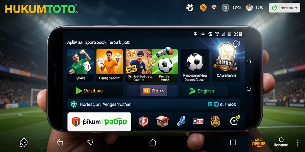 Tampilan antarmuka HUKUMTOTO yang memukau saat dimainkan.