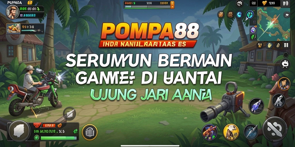 Tampilan gameplay POMPA88 yang cerah dan menarik.