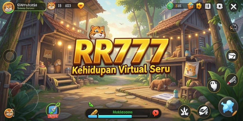 Tampilan gameplay menarik dalam RR777 dengan karakter dan lingkungan yang hidup.